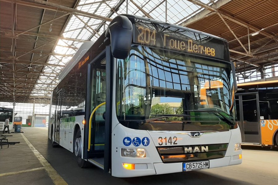 18-метров автобус MAN Lion’s City G с екостандарт ЕВРО06