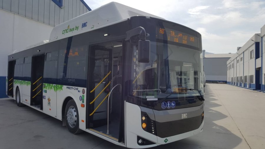 автобуса на природен газ
