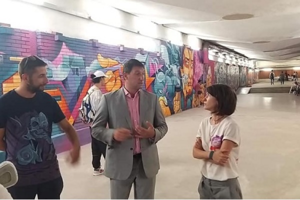 Подлезът на Централна автогара в София с нова артистична визия