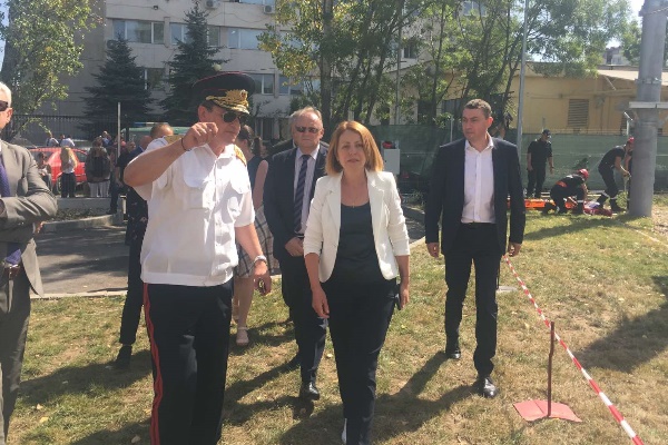 В София работи нов тренировъчен полигон за реакция при наводнения
