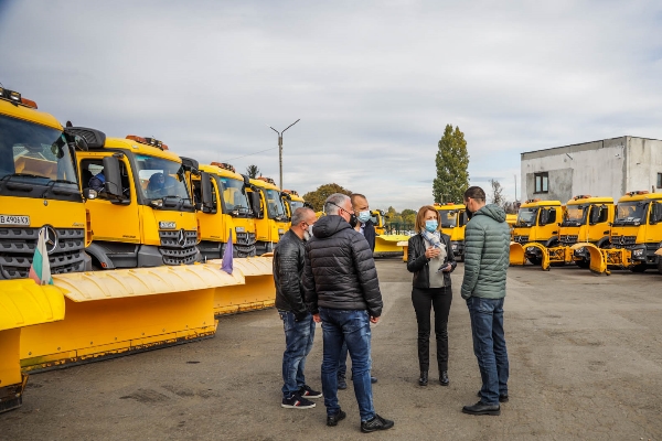 260 снегорина ще почистват София през зимата