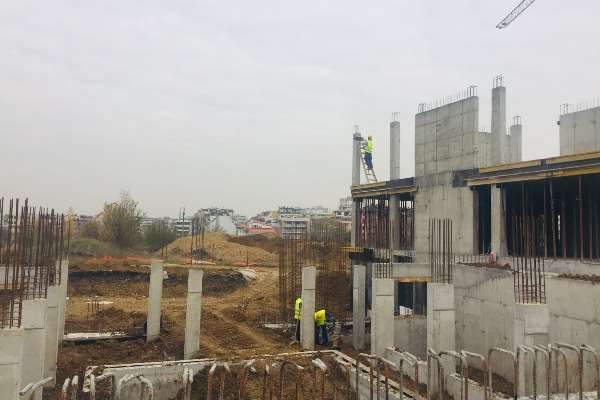 Кметът Фандъкова провери изграждането на новата детска градина в кв. “Манастирски ливади-изток