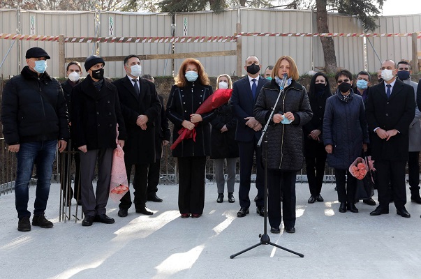 Положен бе темелният камък на  храма „Свети Пимен Зографски“