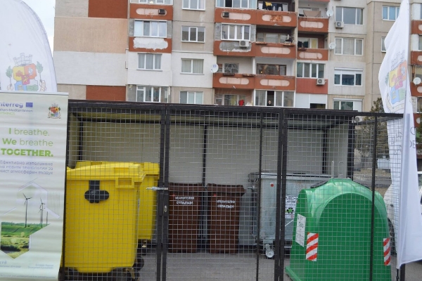 София разширява системата за разделно събиране на отпадъци тип „зелен остров“ в още четири района