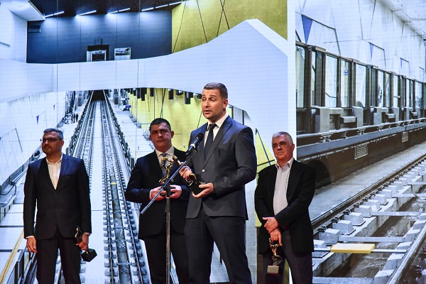 Третата линия на Софийското метро получи награда