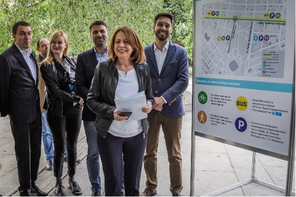 Проект за трансформация на движението на бул. “Патриарх Евтимий“, бул. “Витоша“, ул. “Проф. Фритьоф Нансен“ и ул. “Г. С. Раковски“