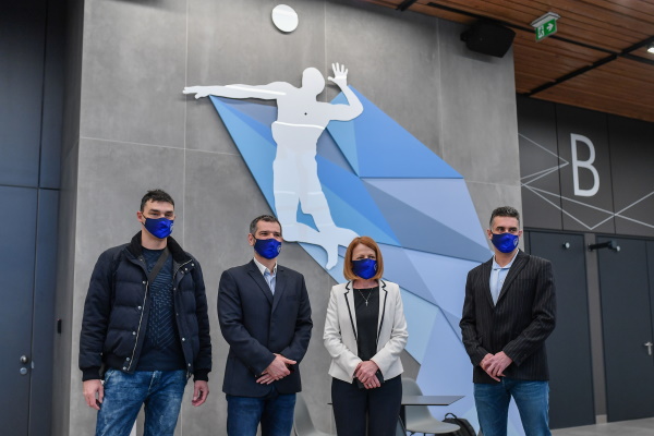 Йорданка Фандъкова откри новата зала на волейболния 