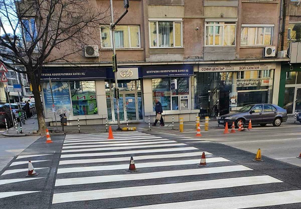 11 пешеходни пътеки са повдигнати от началото на годината