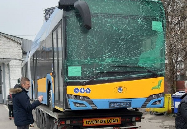 Пристигнаха първите два от общо 30 нови тролея