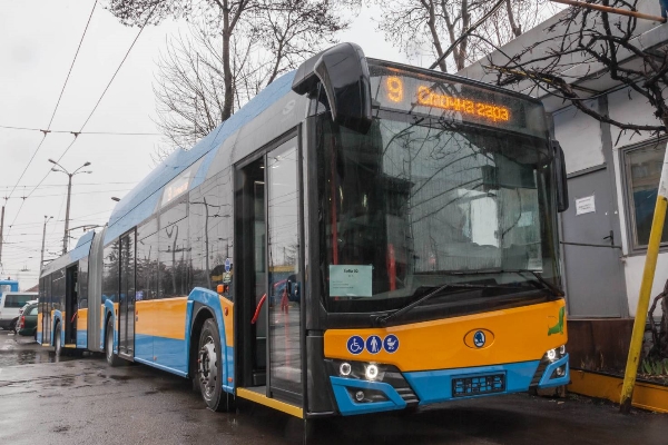 В София започват да се движат нови 30 тролейбуса