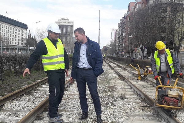 Зам.-кметът Ангел Джоргов провери строителните дейности по бул. „Цар Борис III“