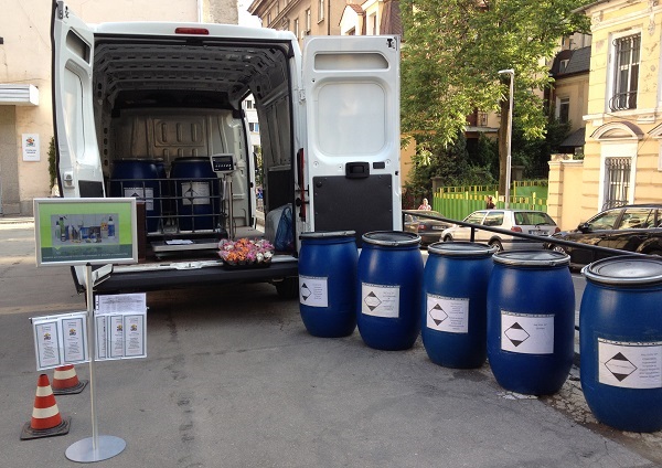 В три столични района поставят мобилен пункт за отпадъци