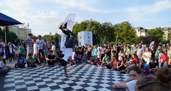 Брейк шоу, стрийт фитнес и паркур в Ърбан зоната (16.05.2021; 