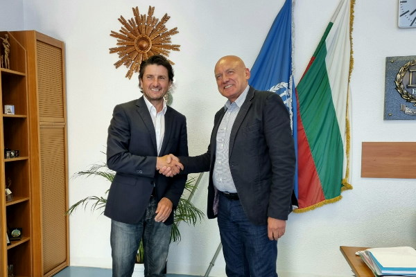 Мирослав Боршош проведе среща с ректора на НСА проф. д-р Николай Изов