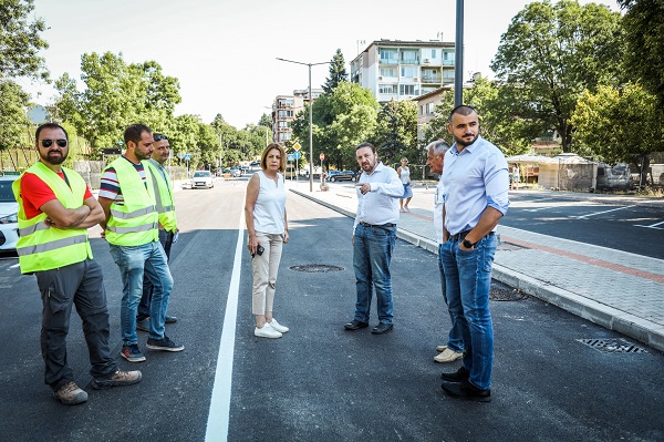 Фандъкова: Движението по новоизградения участък от ул. 
