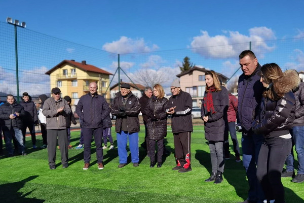Нова спортна площадка с игрище за минифутбол бе открита в Мировяне