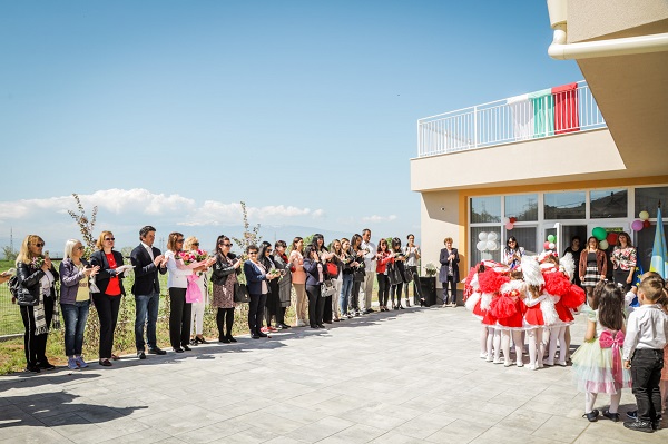 Нова сграда на детска градина бе открита днес в квартал „Сеславци“ в София