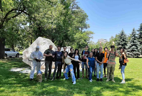 Столичен инспекторат проведе „открит урок“ на тема: „Графитите – разликата между изкуството и хулиганството“ с ученици от Първа английска езикова гимназия