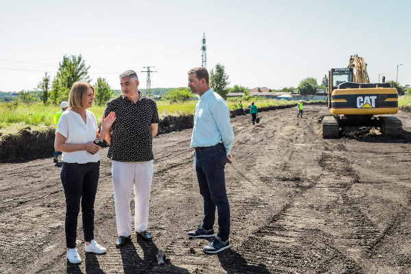 До края на ноември се очаква да е готово разширението на бул. „Ломско шосе“