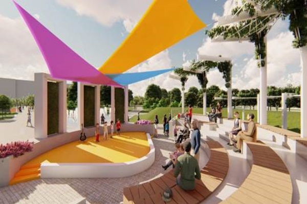 Иновативен проект, насочен към преодоляване на негативните последици от климатичните промени „Синьо-зелена акупунктура“ в парк „Възраждане“ ще бъде реализиран в Зона Б-5