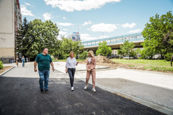 Столична община облагороди 59 градски пространства, източници на запрашаване