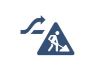 Продължава организацията на движение за ремонтни дейности по тротоарите на ул. „Алабин“