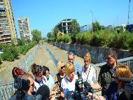 Кметът Йорданка Фандъкова провери почистването на река Перловска
