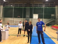 Кметът на София Йорданка Фандъкова поздрави участниците в турнира на волейболната школа Владимир Николав