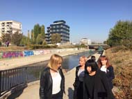 Продължава почистването на реки в София