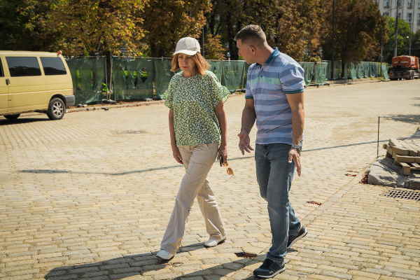 Около 70% от участъка с жълти павета на бул. “Цар Освободител“ е пренареден