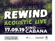 „Акустични следобеди“ в Кино „Кабана” – концерт на група Rewind