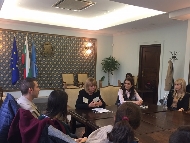 Кметът на София Йорданка Фандъкова се срещна със студенти от Софийския университет 