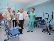 Fandakova: The physiotherapy at the 14th outpatient clinic has been completely renovated, the number of patients treated at the ward has increased twofold
