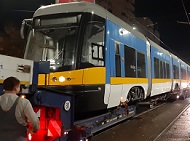 The first of the 13 trams from Operational Programme “Regions in Growth” has arrived