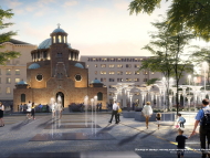 The design of Studio Fuksas is ranked first in the architectural competition for Sveta Nedelya Square