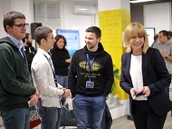 Fandakova met with winners of the hackathon Global Tech Summit (Java2Days)