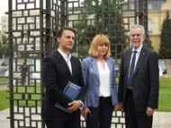 The Bronze House symbolizes the good cultural partnership between Bulgaria and Austria, Sofia and Vienna