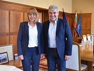 The Mayor of Sofia – Mrs. Yordanka Fandakova Met the Italian Magistrate Alfonso Sabella