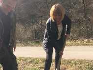 Започна засаждането на нови дървета покрай бул. 