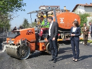 Заместник-кметът на София Евгени Крусев провери ремонта на ул. 
