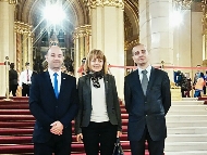 Българската общност в Будапеща подари на София мемориална плоча с лика на свети Иван Рилски