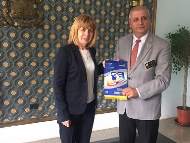 Кметът Фандъкова проведе среща с Дистрикт гуверньор на Ротари България