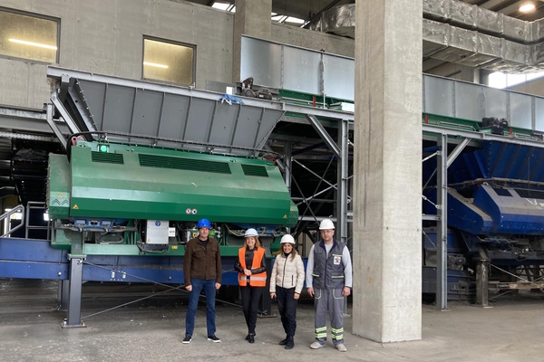 Кметът Йорданка Фандъкова провери извършването на модернизация на инсталациите на завода за отпадъци на София