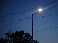 Изградено е ново улично осветление в отсечка на  бул. 