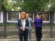 Кметът на София Йорданка Фандъкова откри изложбата „ Апостолът и неговото време през погледа на българските художници“