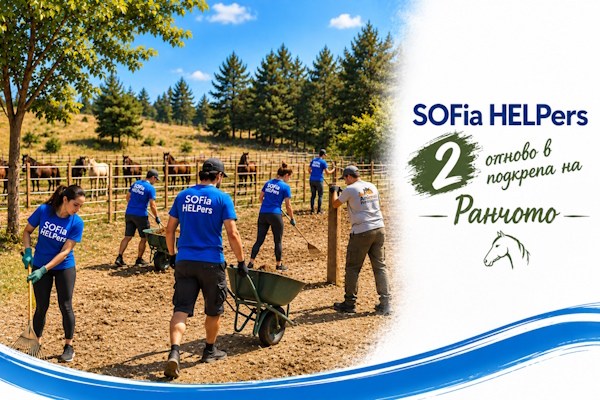 SOFia HELPers отново в подкрепа на Ранчото