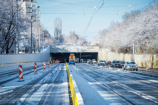 Зам.-кметът Ангел Джоргов провери ремонта на транспортния тунел на бул. “Царица Йоанна“