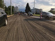 Започна цялостният ремонт на източното платно на бул. 