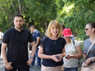 Кметът Йорданка Фандъкова провери извършването на ремонта на бул.“Асен Йорданов“