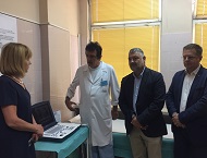 Мобилен ехографски апарат получи общинската онкологична болница
